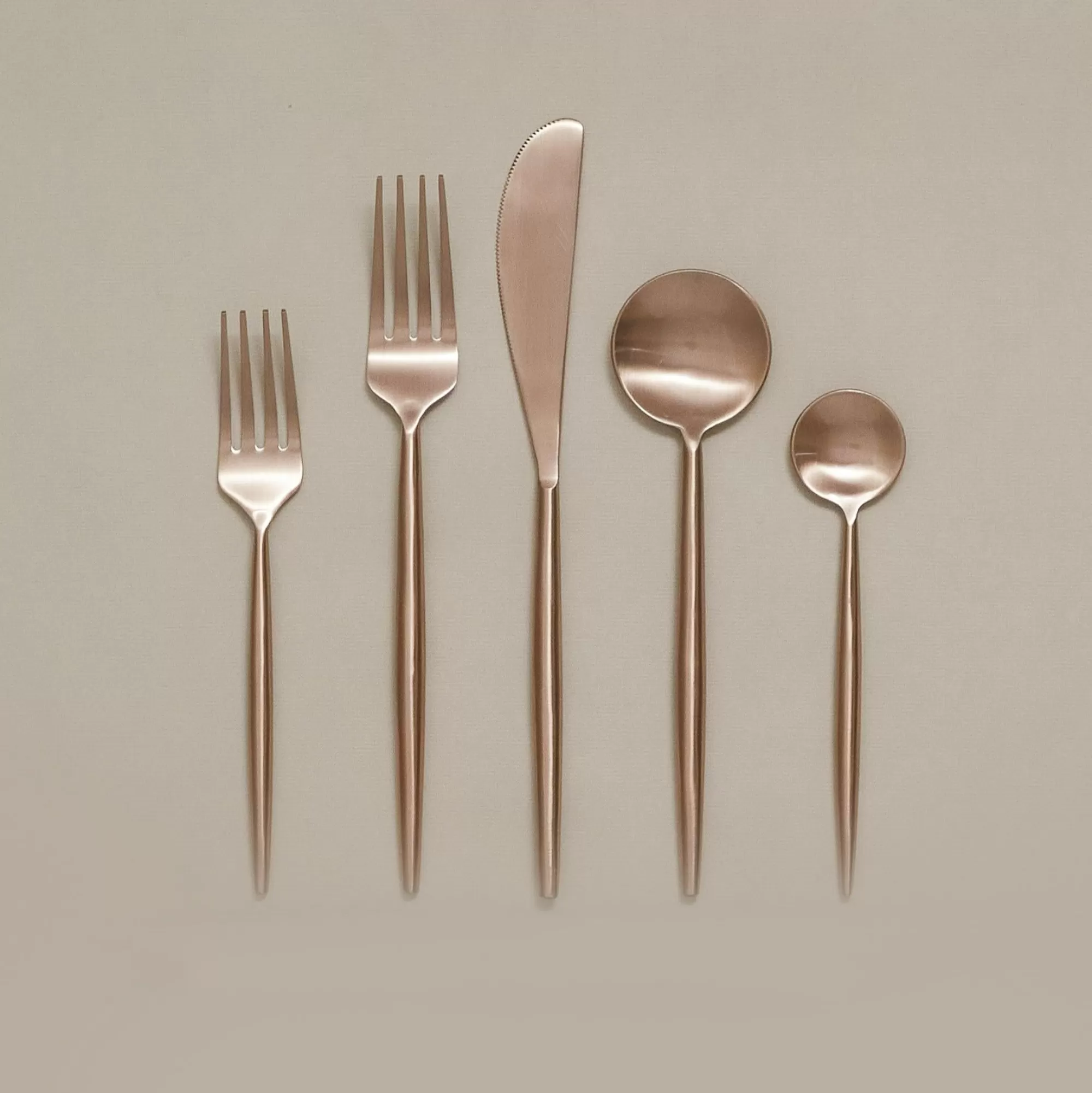 New Be Home Rosé Flatware Set