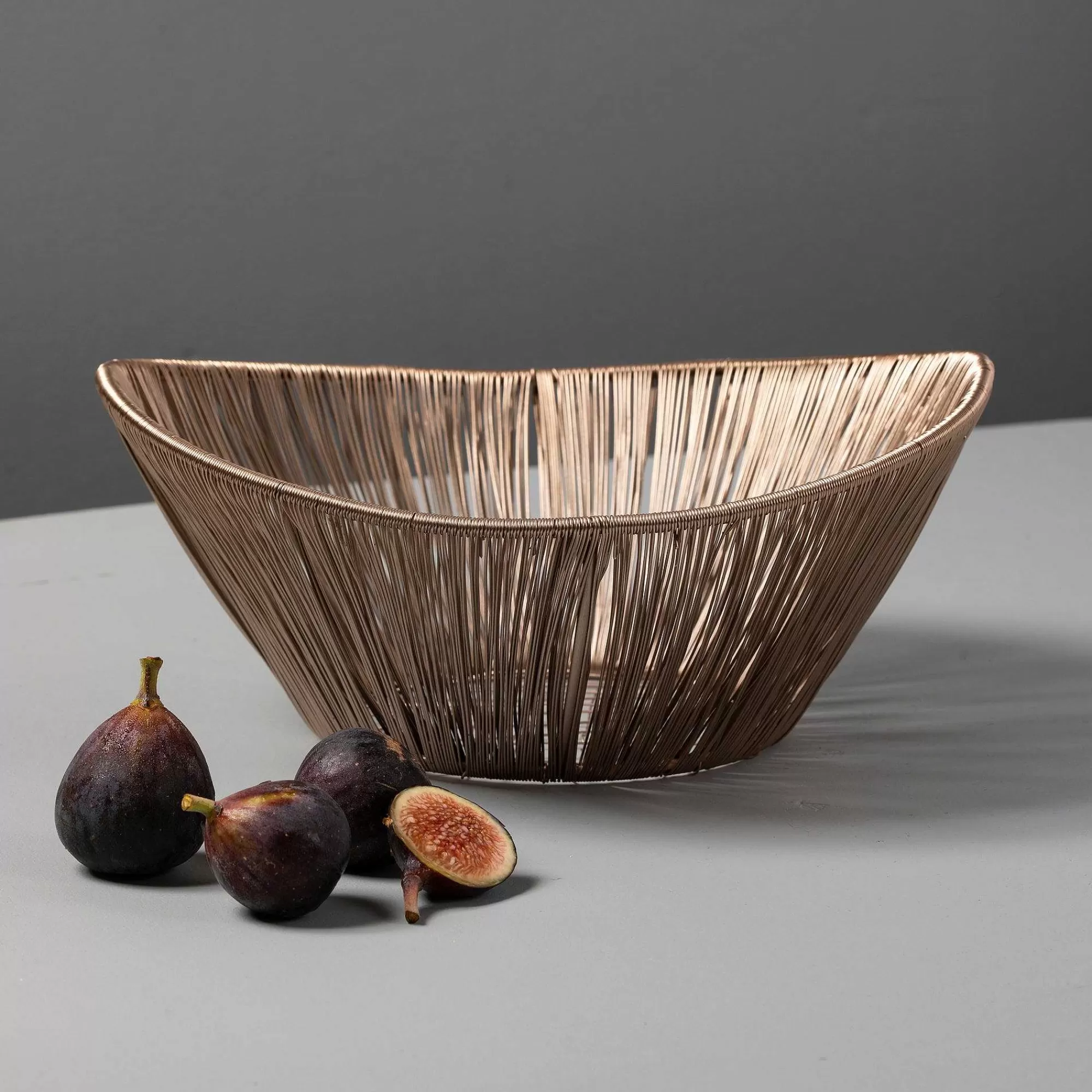 Be Home Food Baskets<Rosé Rhythm Wire Basket