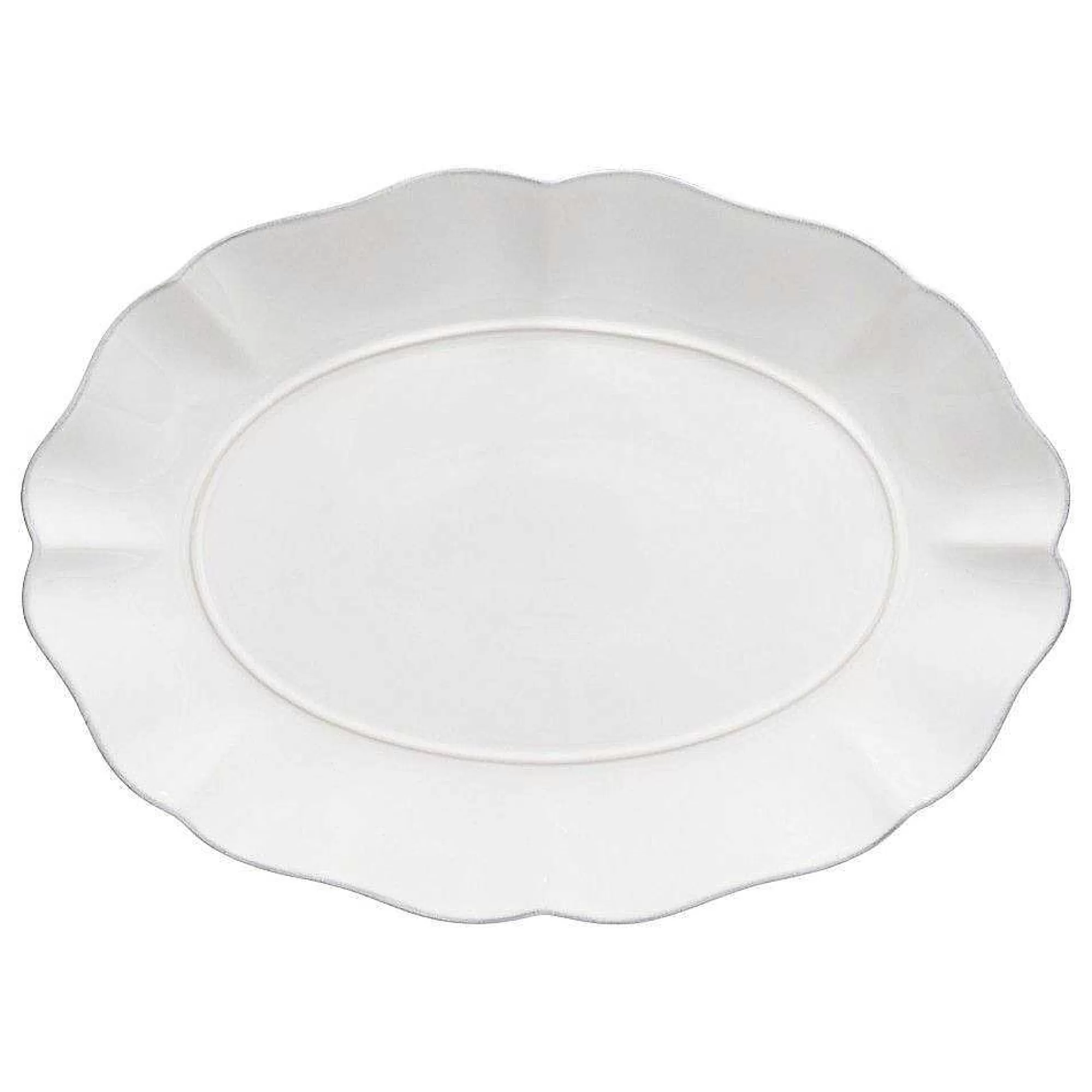 Be Home Serving Platters<Rosa Oval Platter, White