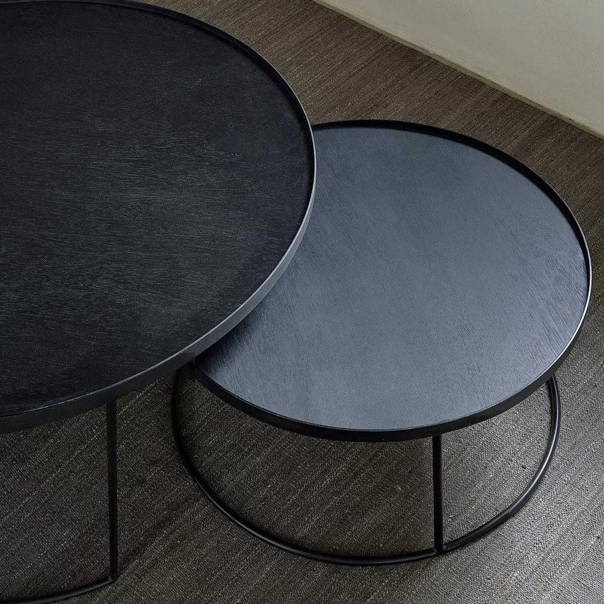 Be Home Coffee Tables<Round Tray Coffee Table Set, L & XL (Trays Not Included)