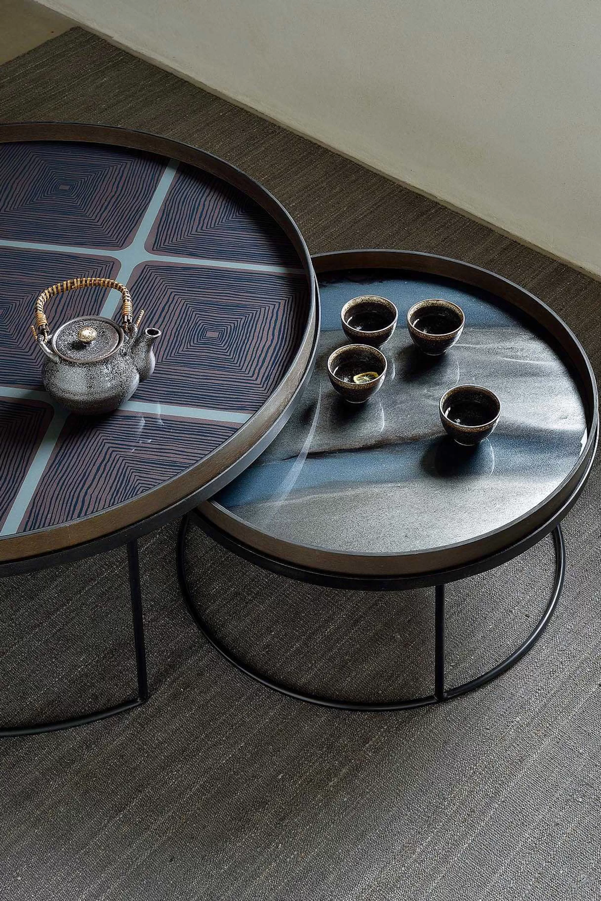 Be Home Coffee Tables<Round Tray Coffee Table Set, L & XL (Trays Not Included)
