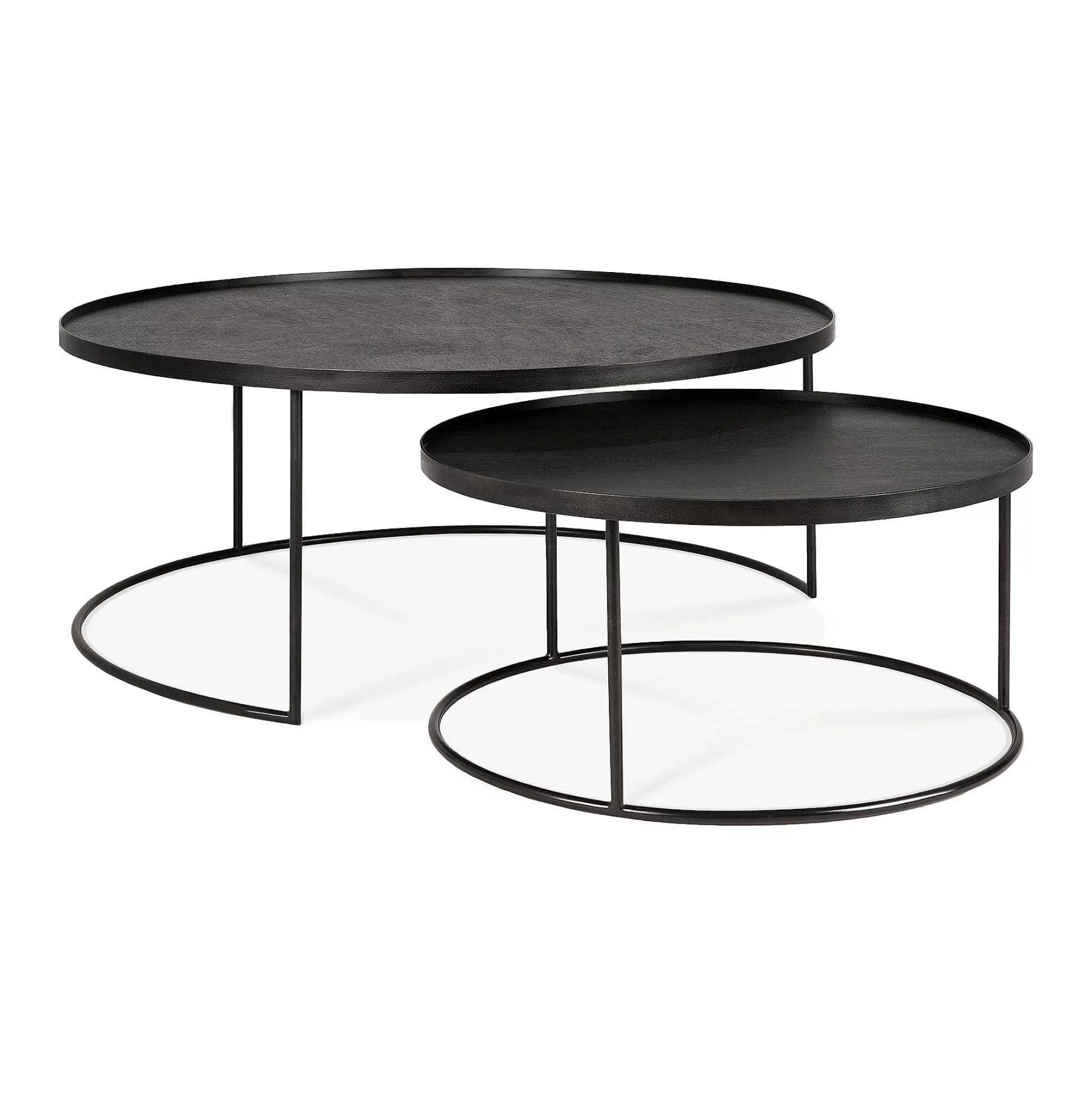Be Home Coffee Tables<Round Tray Coffee Table Set, L & XL (Trays Not Included)