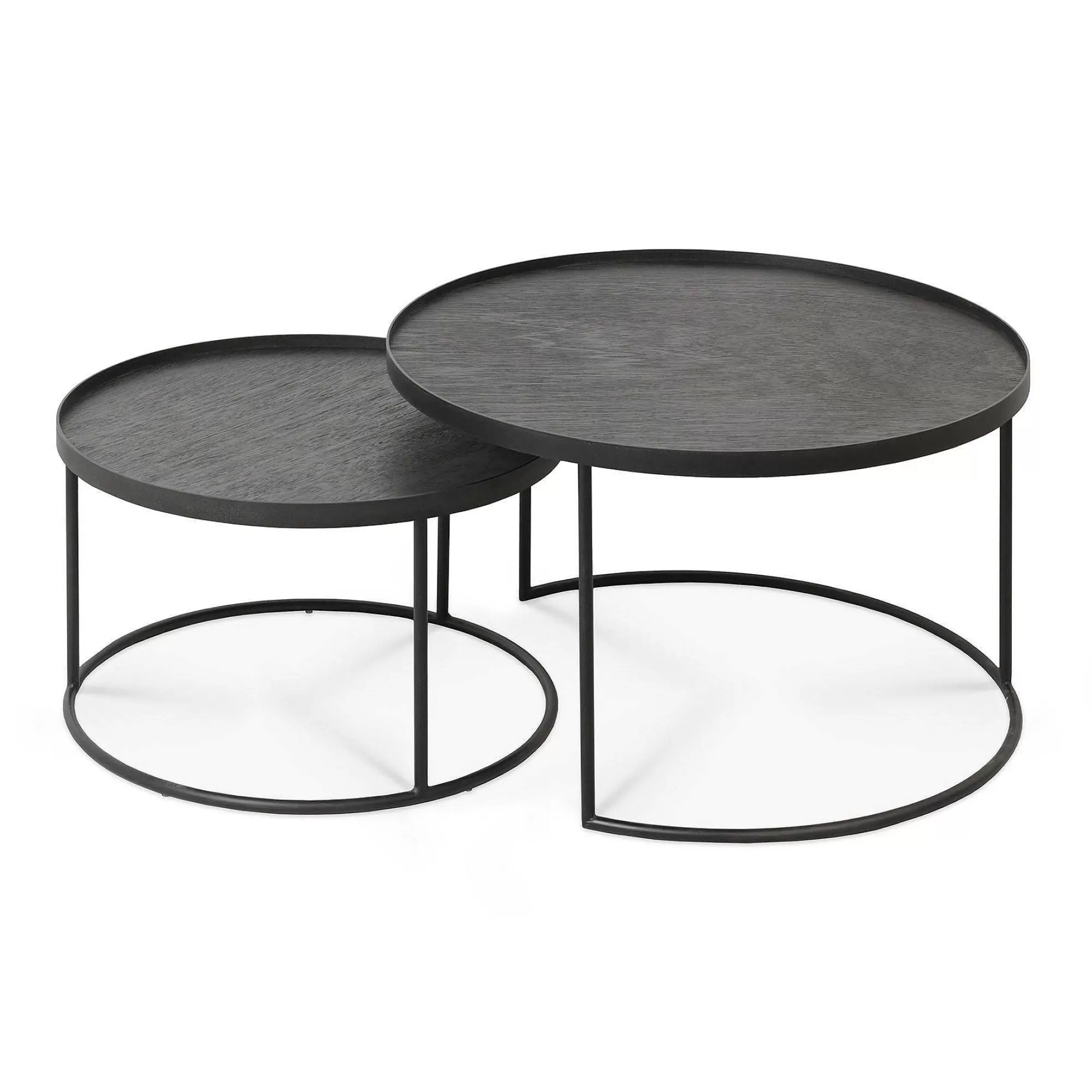 Be Home Coffee Tables<Round Tray Coffee Table Set, S & L (Trays Not Included)