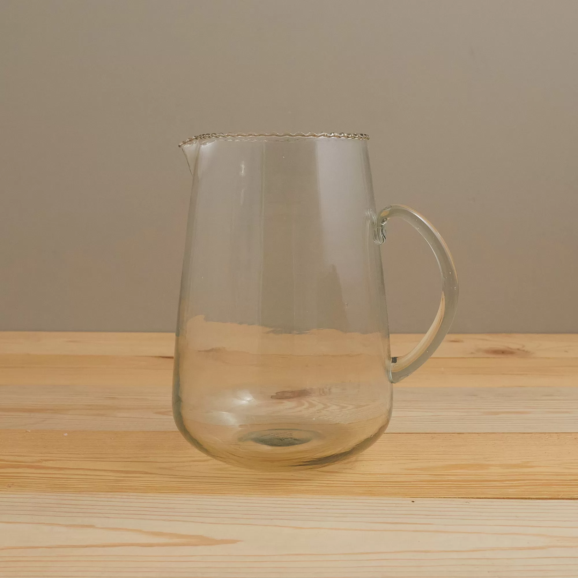 Flash Sale Be Home Ruffle Glass Pitcher