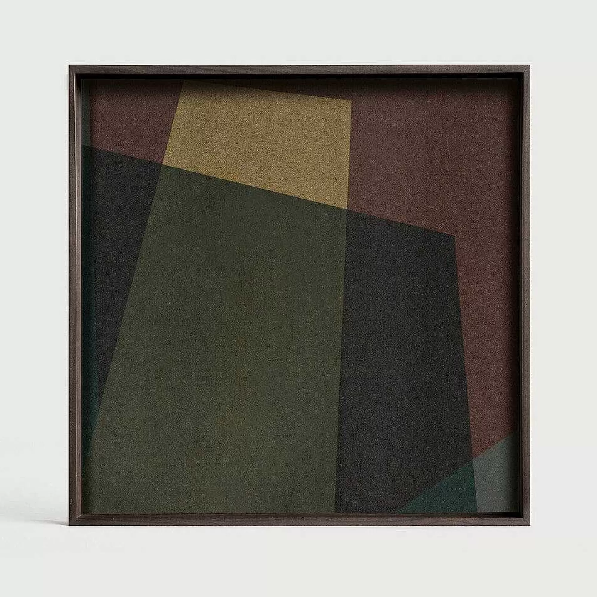 Be Home Trays<Square Glass Angle Tray, Slate, Small