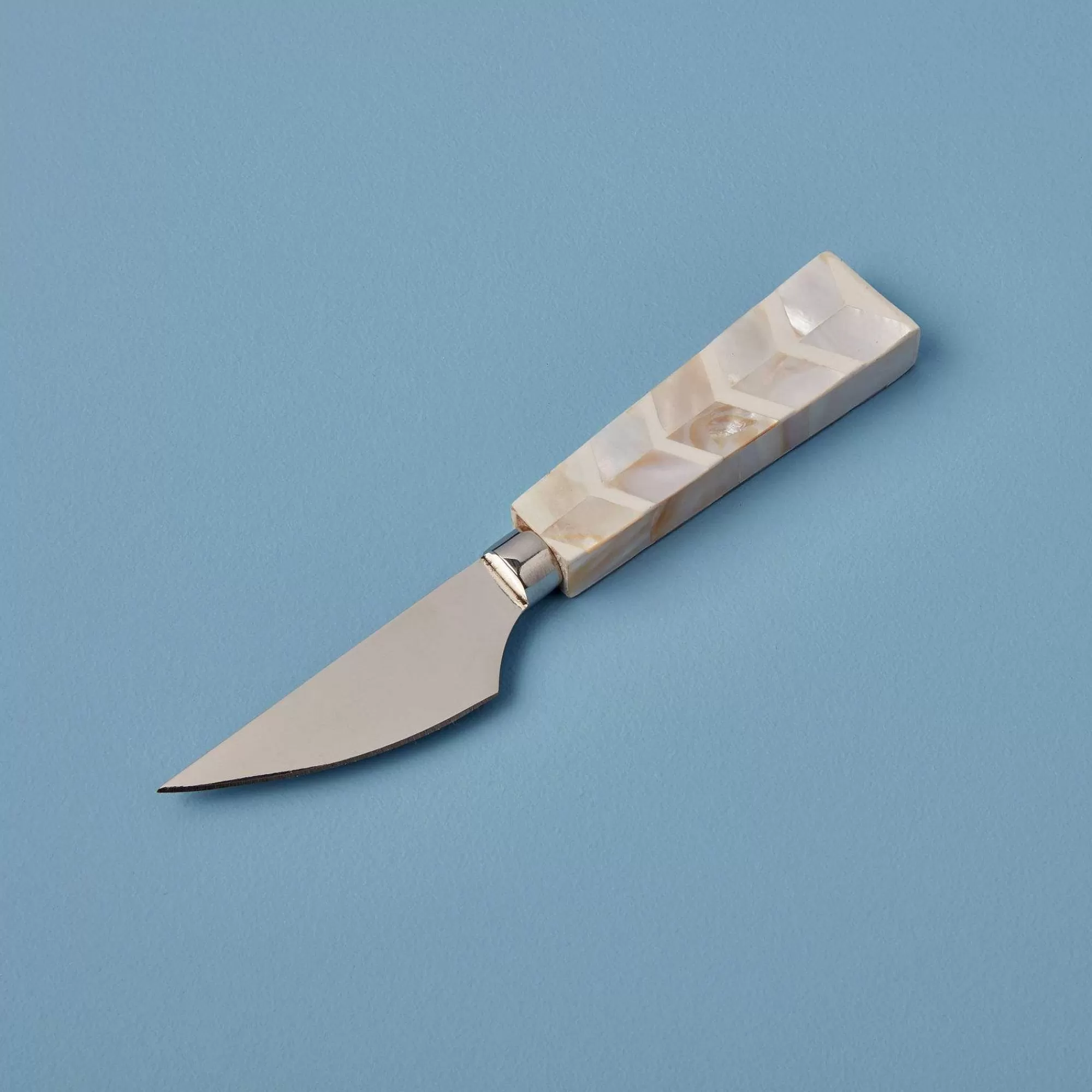Be Home Cheese Knives & Spreaders<Stainless Steel & Shell Mosaic Cheese Knife