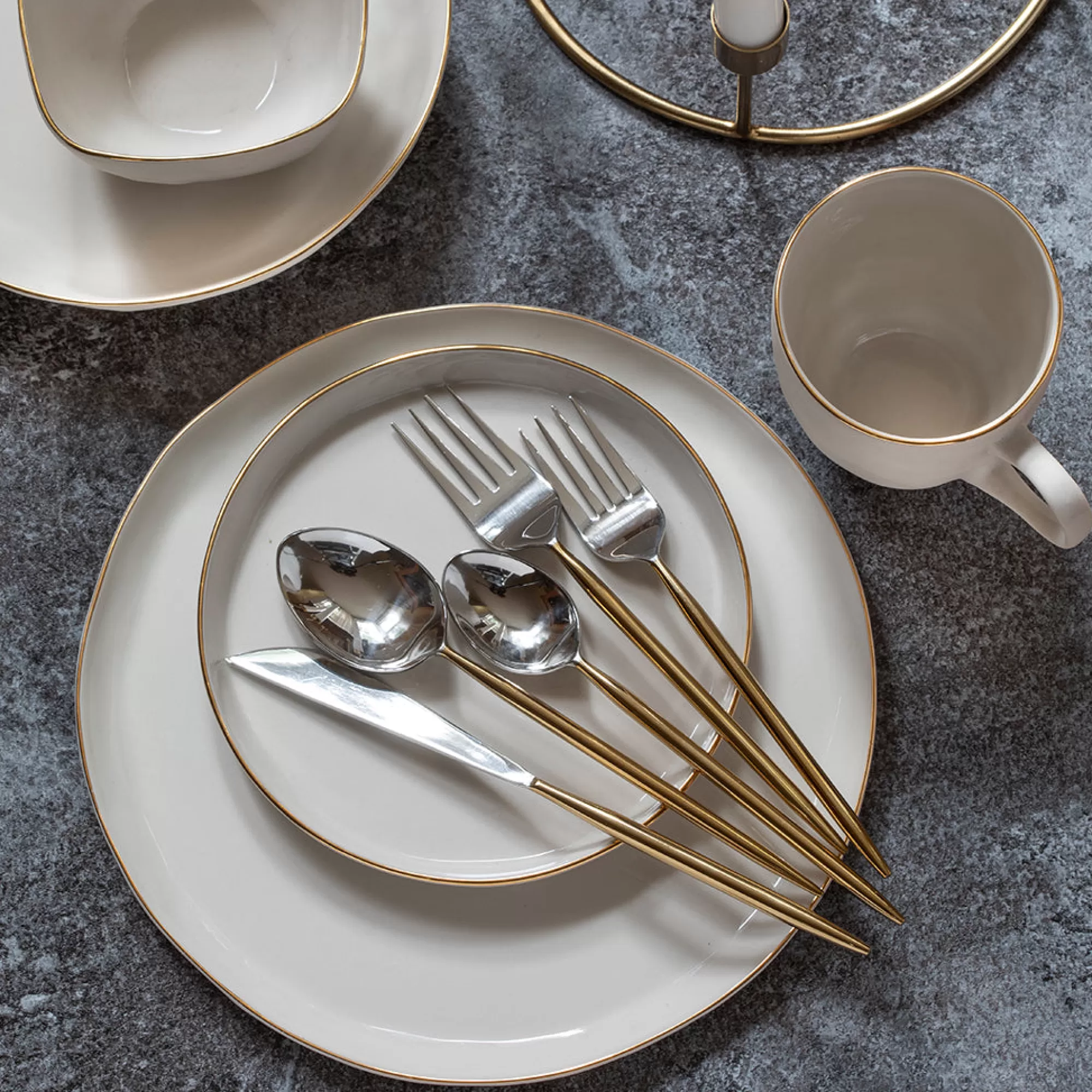Cheap Be Home Sun & Moon Flatware Set