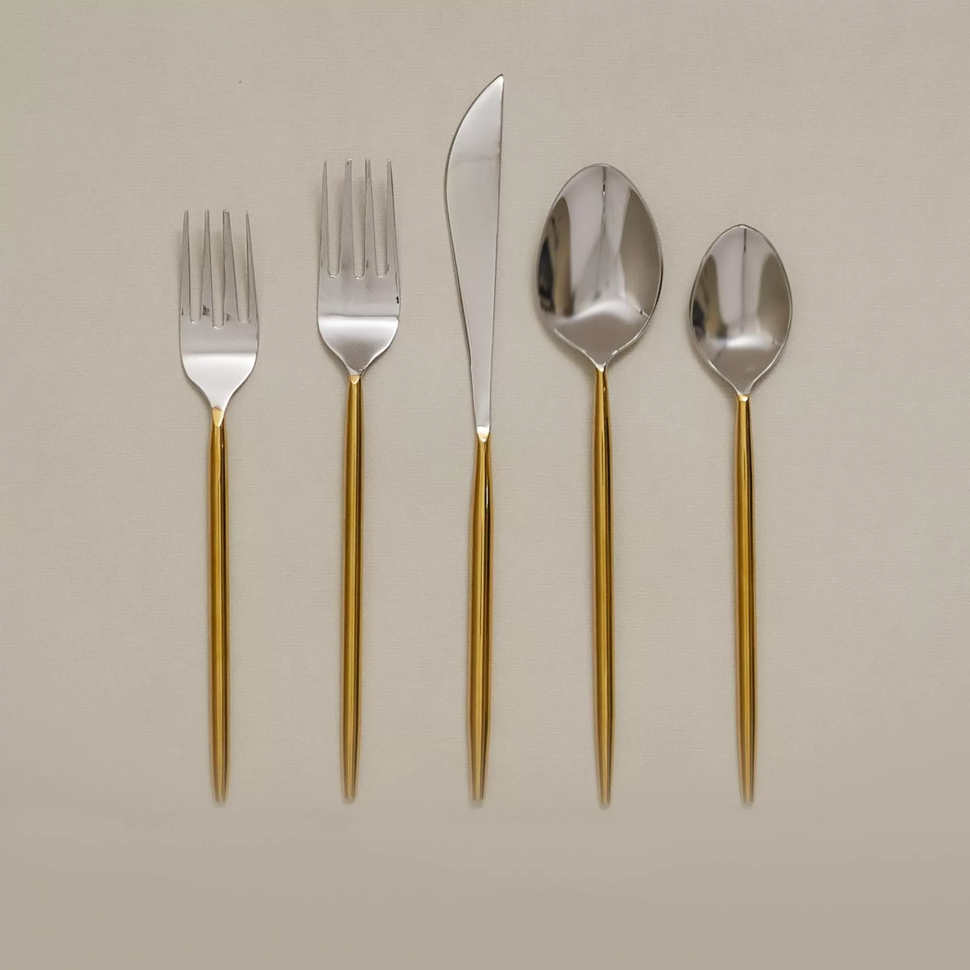 Fashion Be Home Sun and Moon Flatware, Set of 20