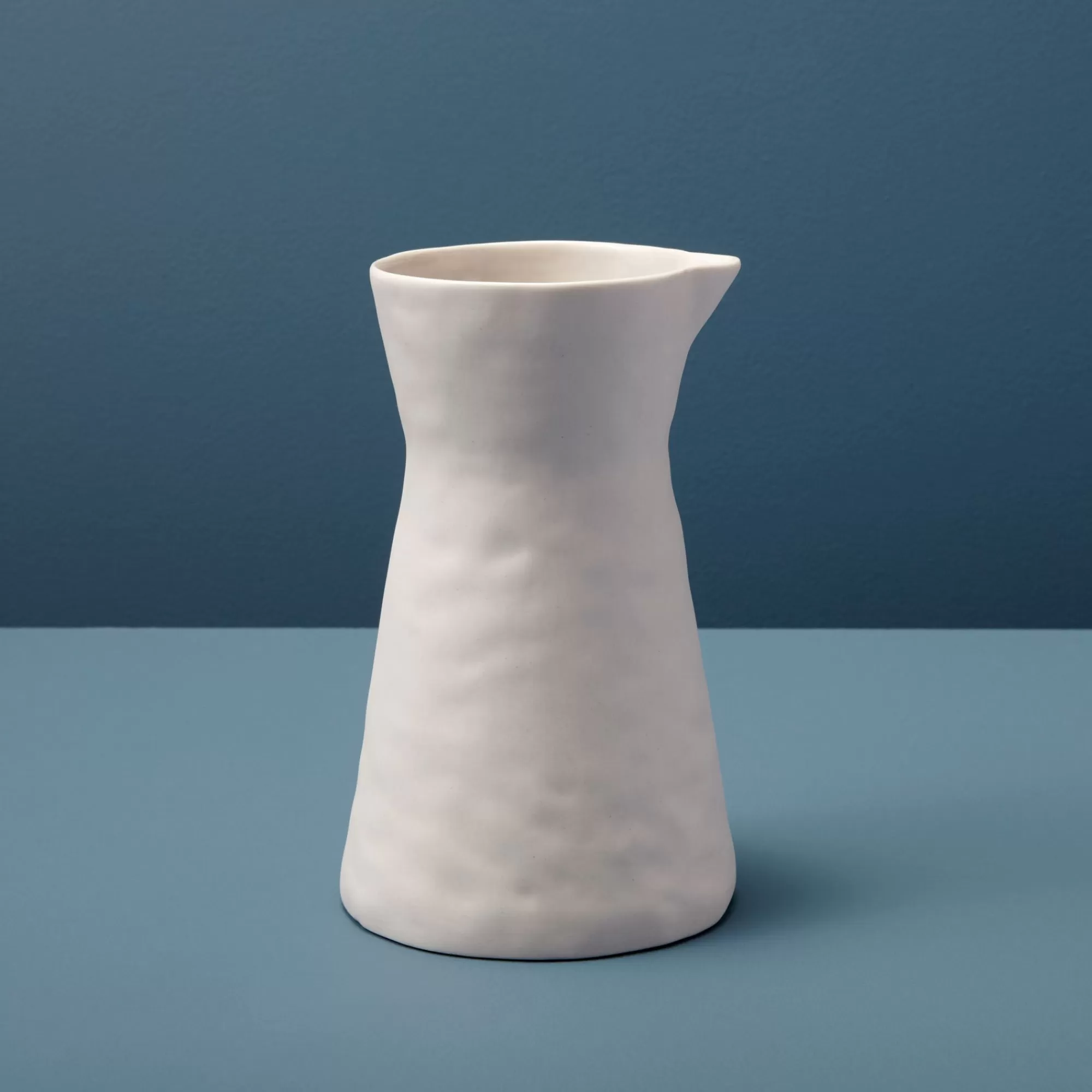 Store Be Home Tam Stoneware Carafe, Pearl