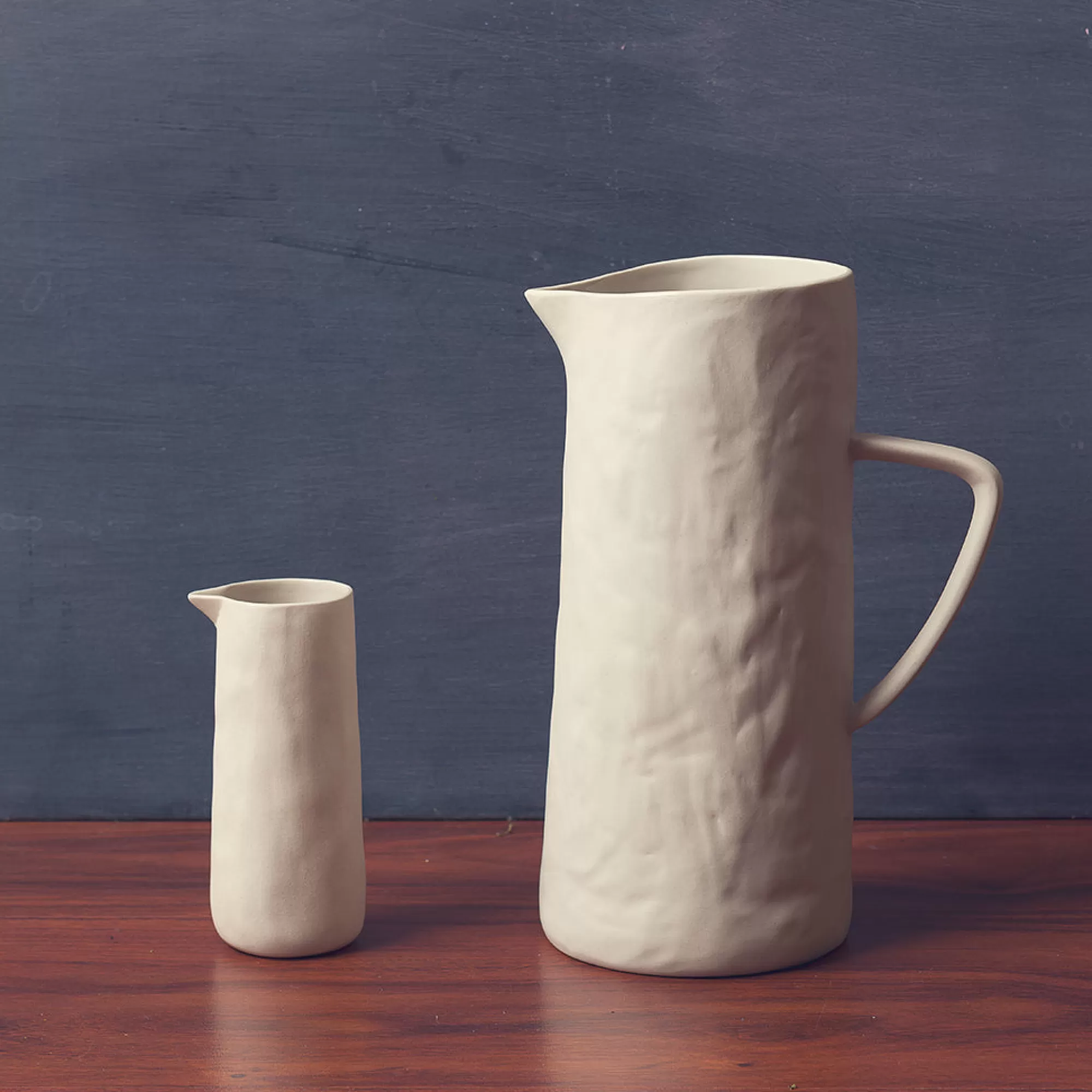 Flash Sale Be Home Tam Stoneware Pitcher, Pearl