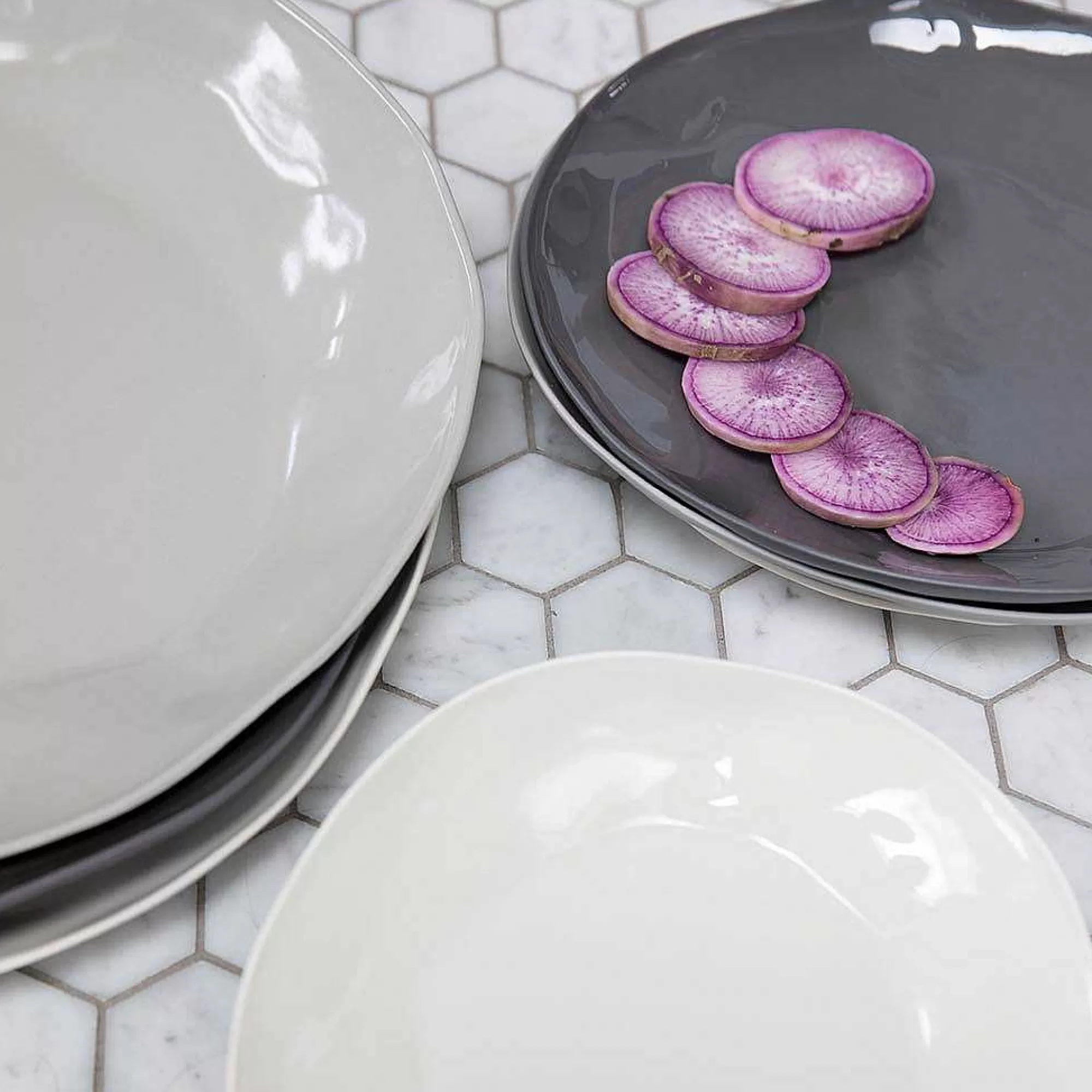 Be Home Serving Platters<Tam Stoneware Platter, Slate