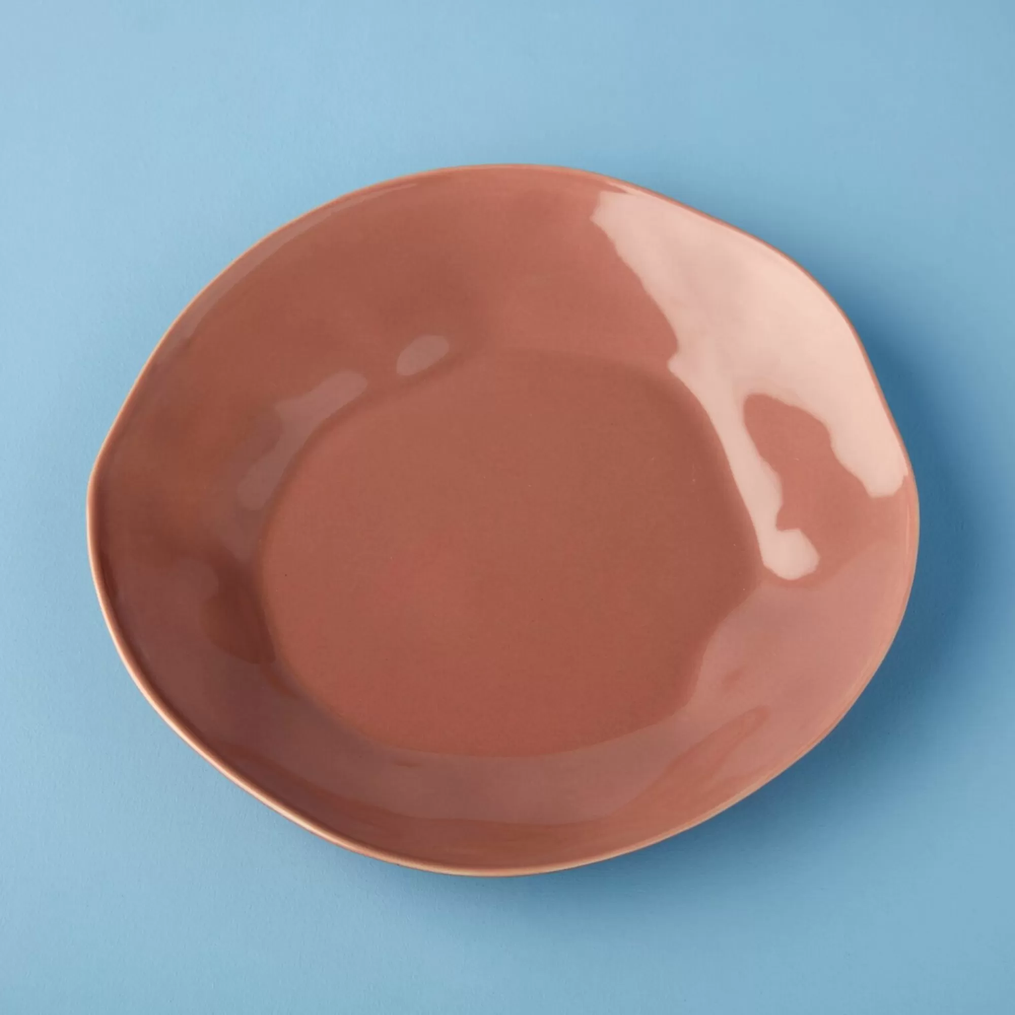 Online Be Home Tam Stoneware Side Plate, Terracotta Rose, Set of 4