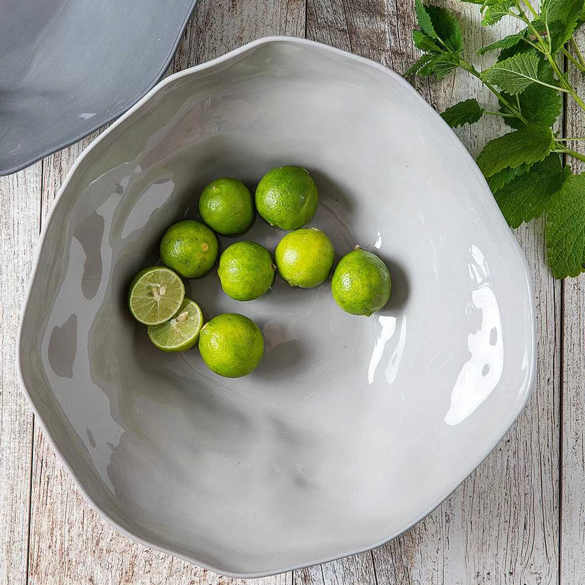 Be Home Stoneware Serving Bowls<Tam Stoneware Small Serving Bowl, Sterling