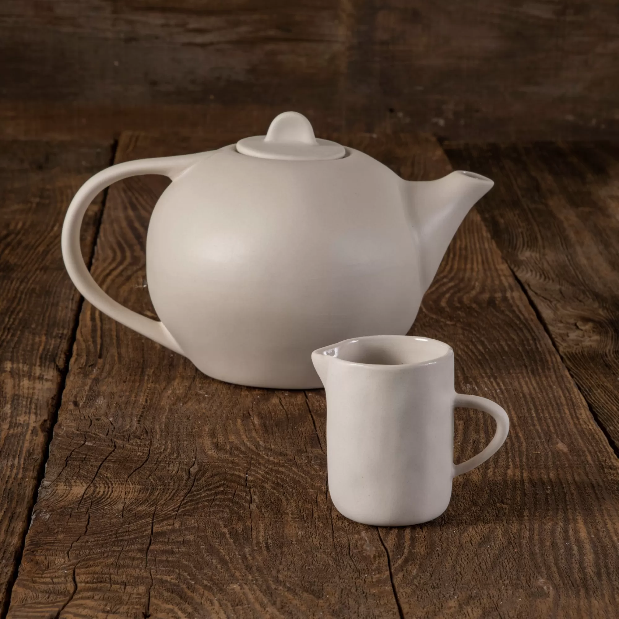 Shop Be Home Tam Stoneware Teapot, Pearl