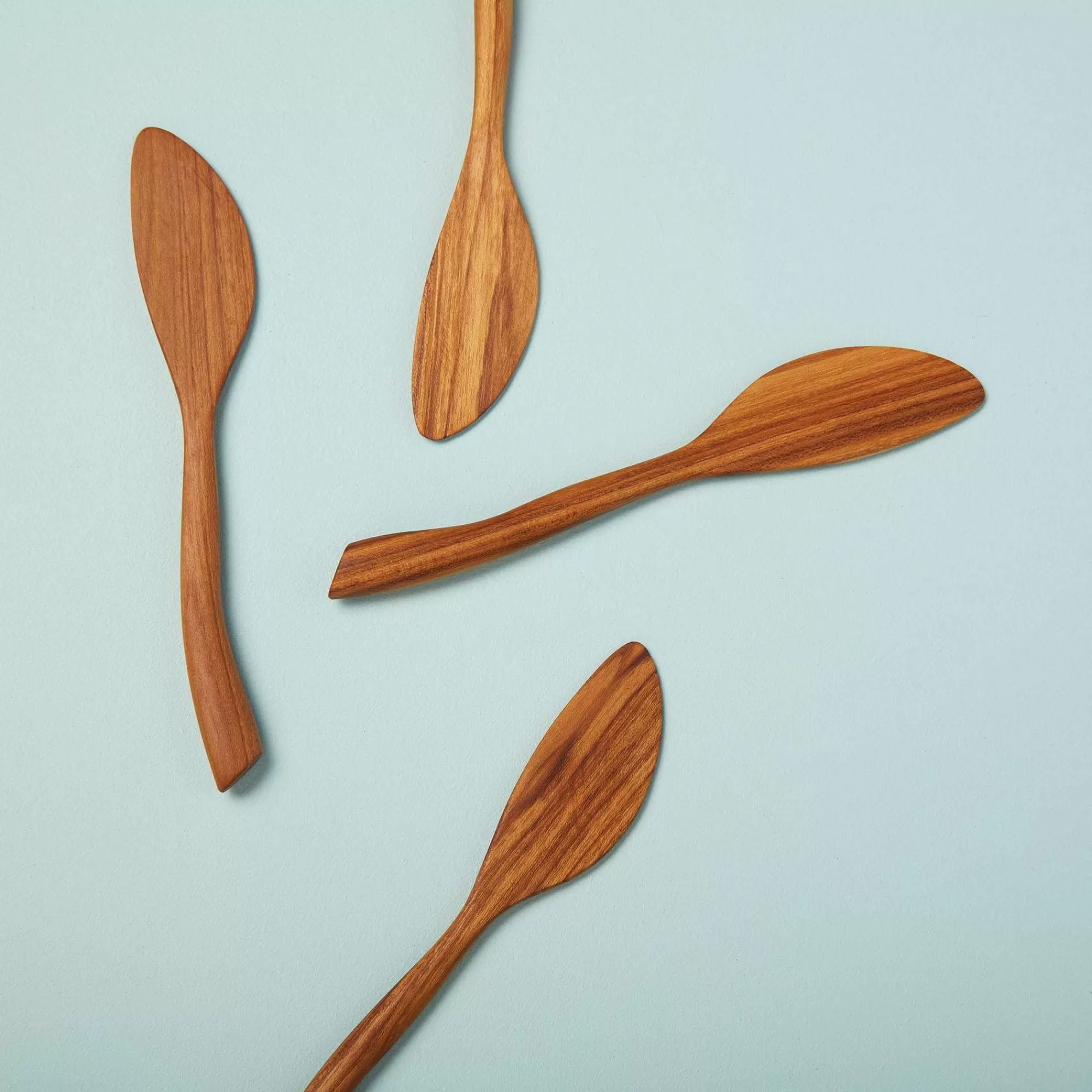 Be Home Cheese Knives & Spreaders<Teak Wave Spreaders, Set of 4