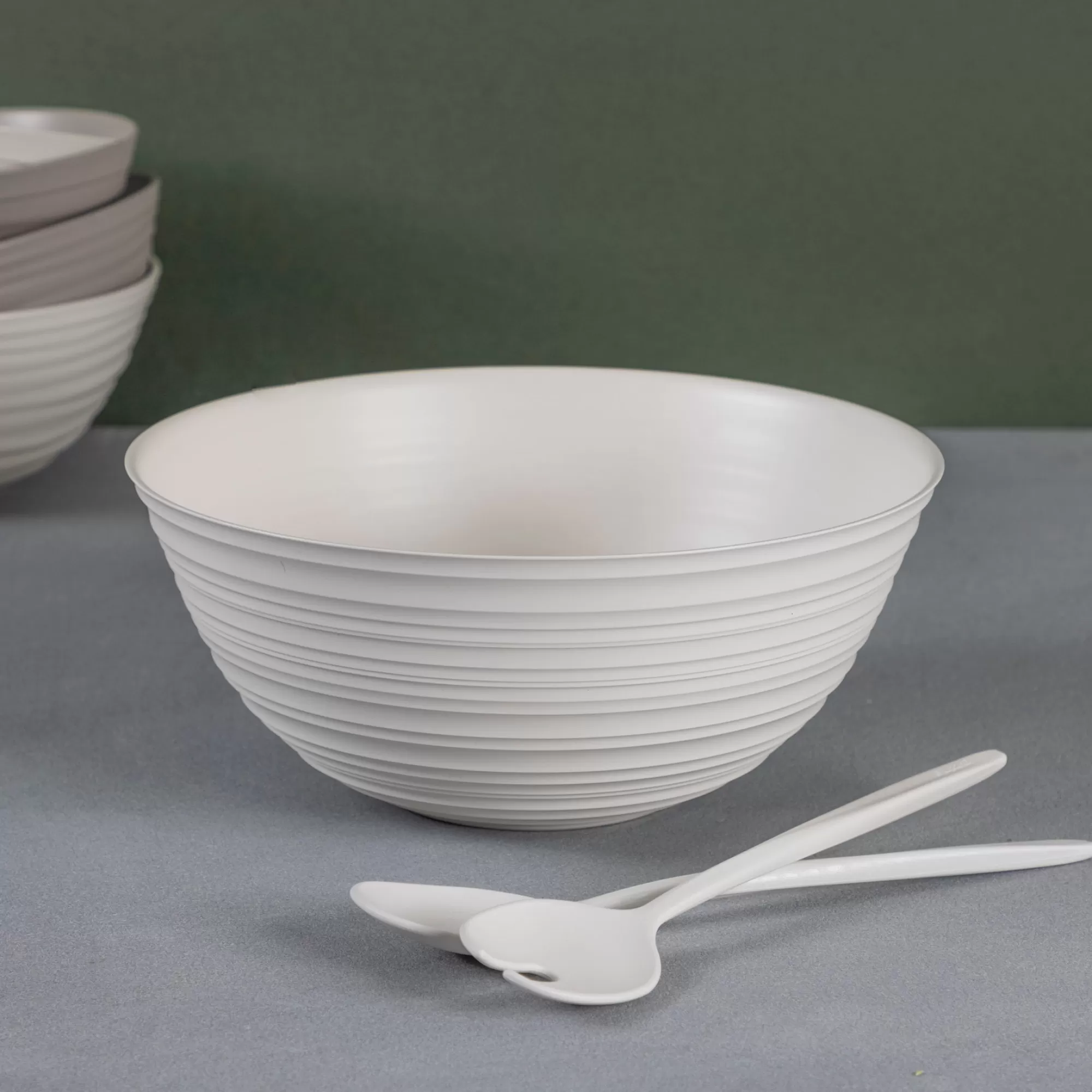 Shop Be Home Tierra Serving Bowl, Extra-Large, White