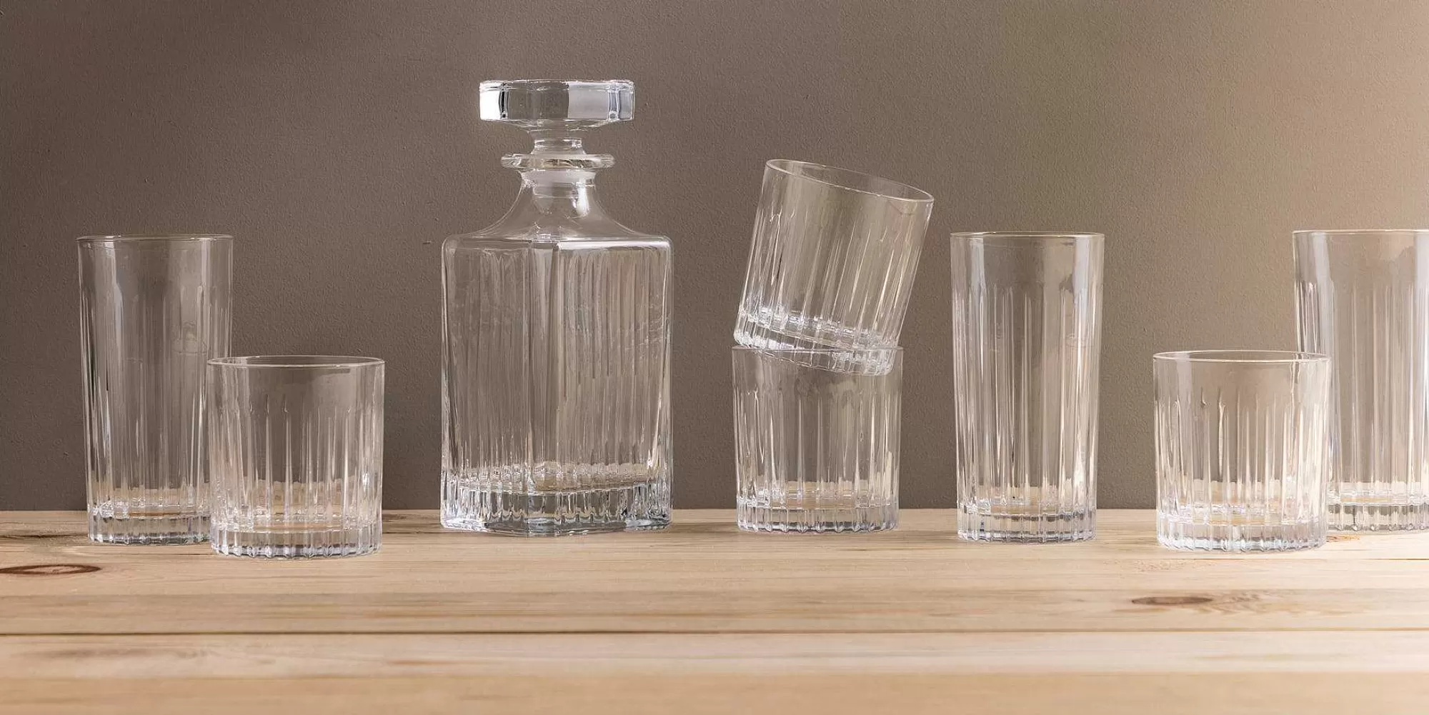 Be Home Cocktail Glassware<Timeless Crystal Hi-Ball Glass, Set of 6