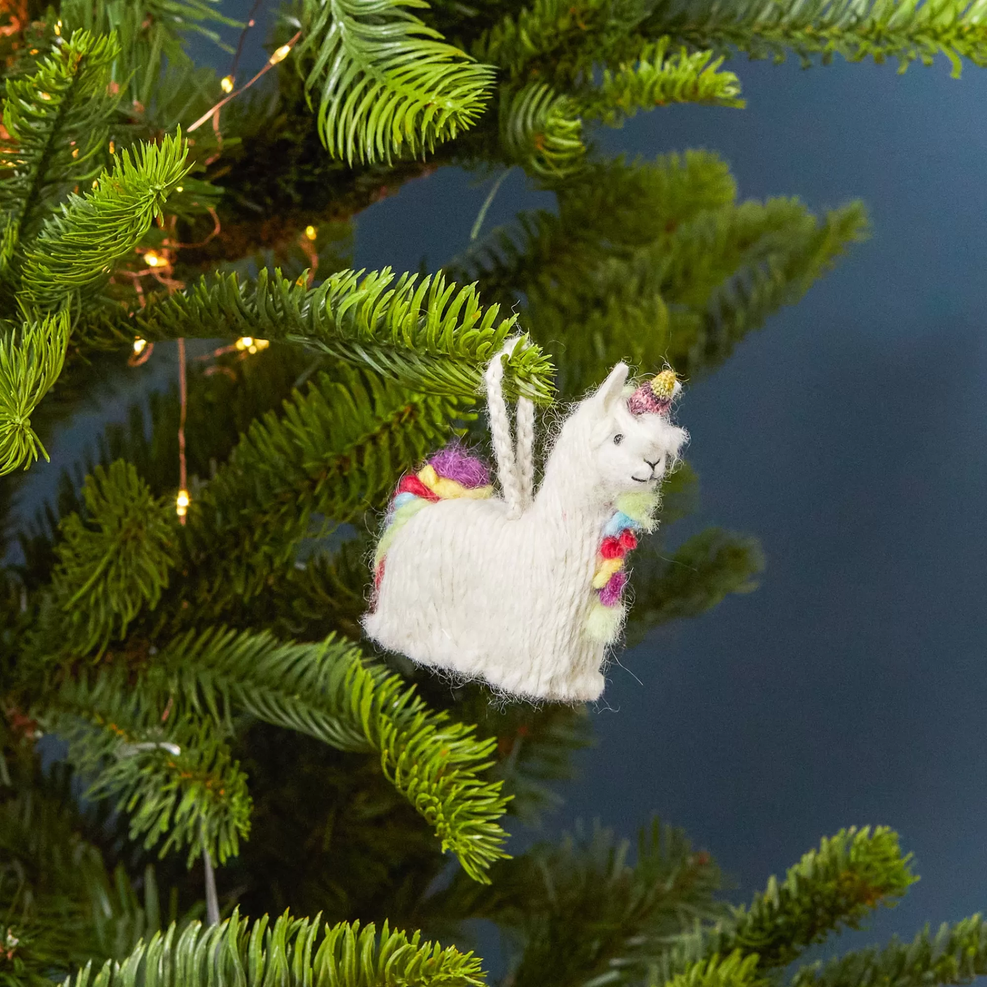 Shop Be Home Unicorn Alpaca Ornament