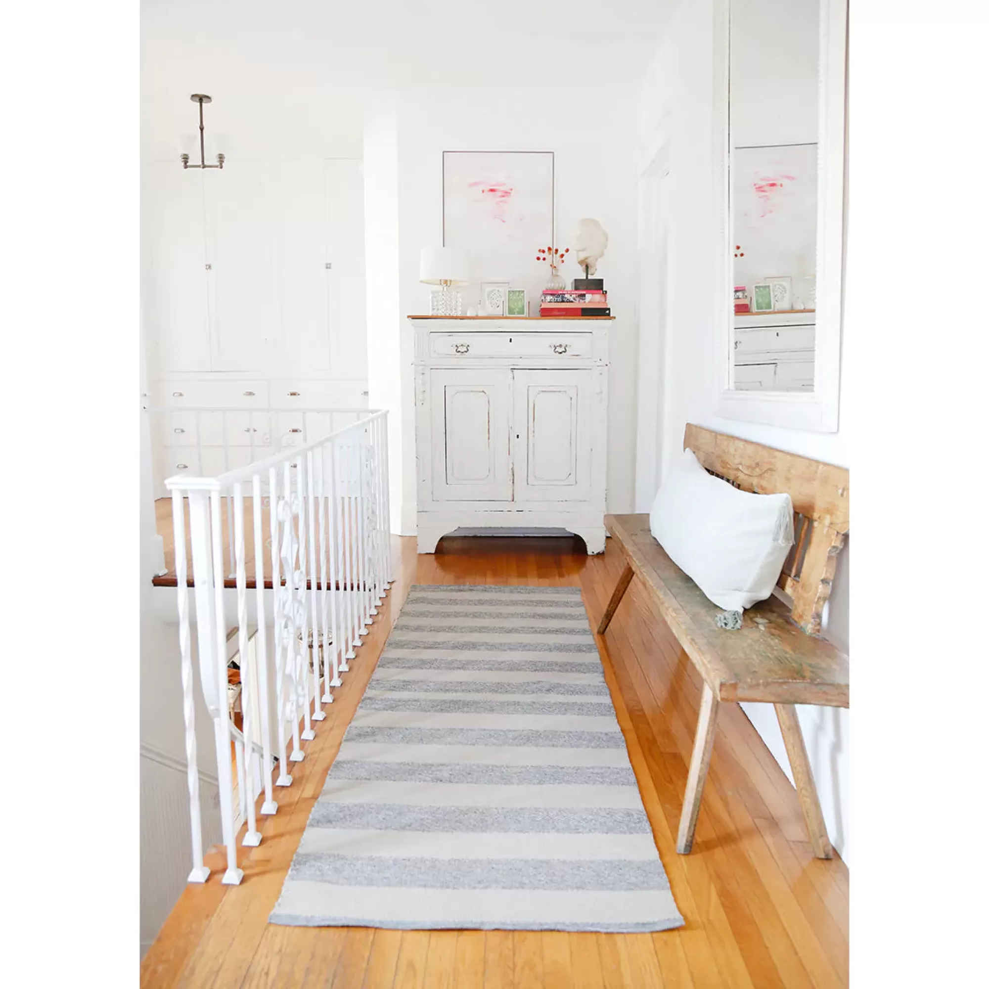 Cheap Be Home Veranda Indoor / Outdoor Rug 8' x 10', Grey & Natural