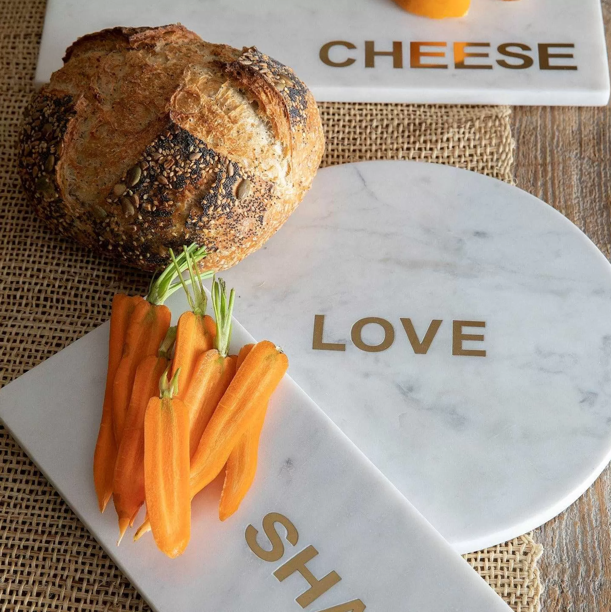 Be Home Marble Serving Boards<Verona Marble "Love" Board