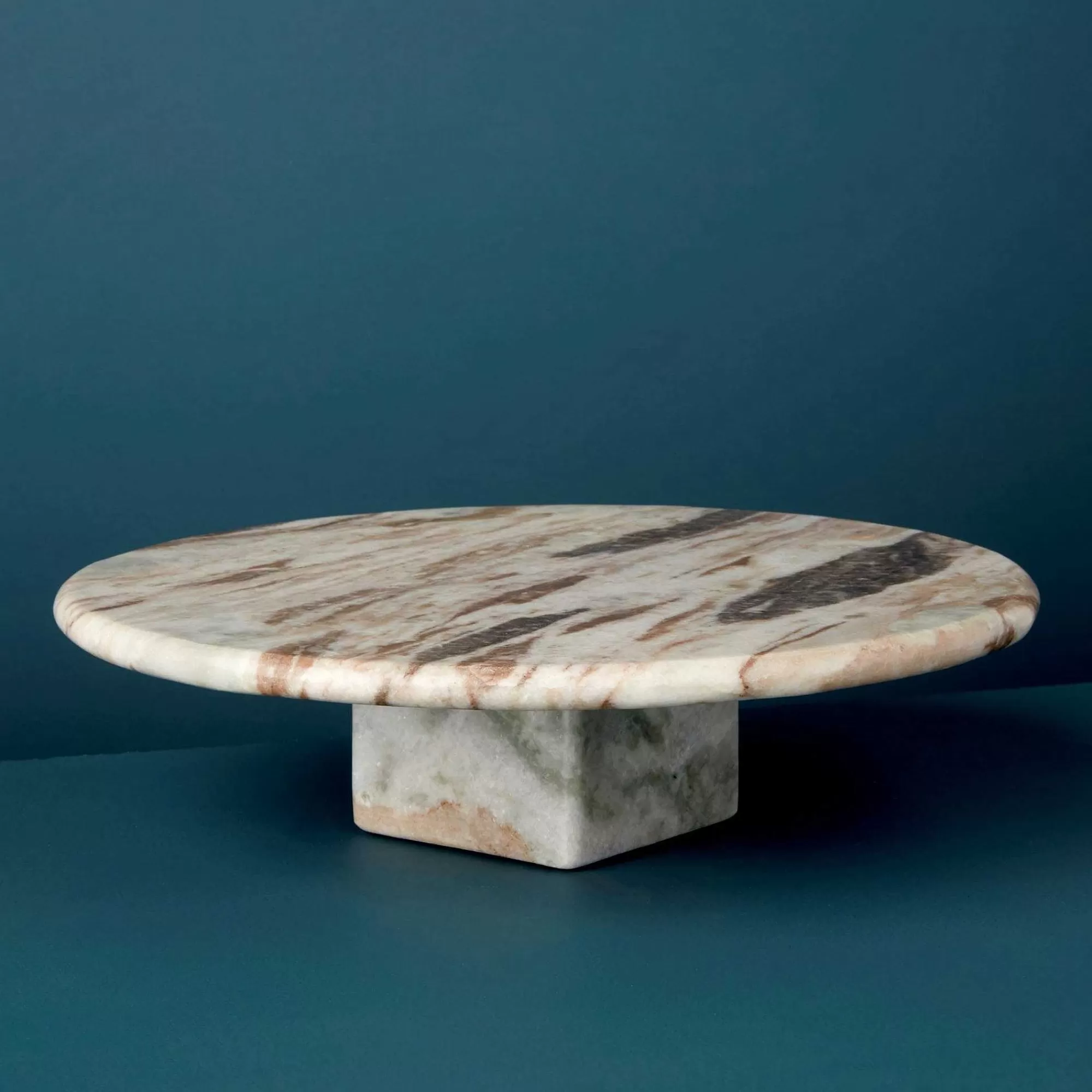 Be Home Serving Platters<Waterfall Marble Footed Board