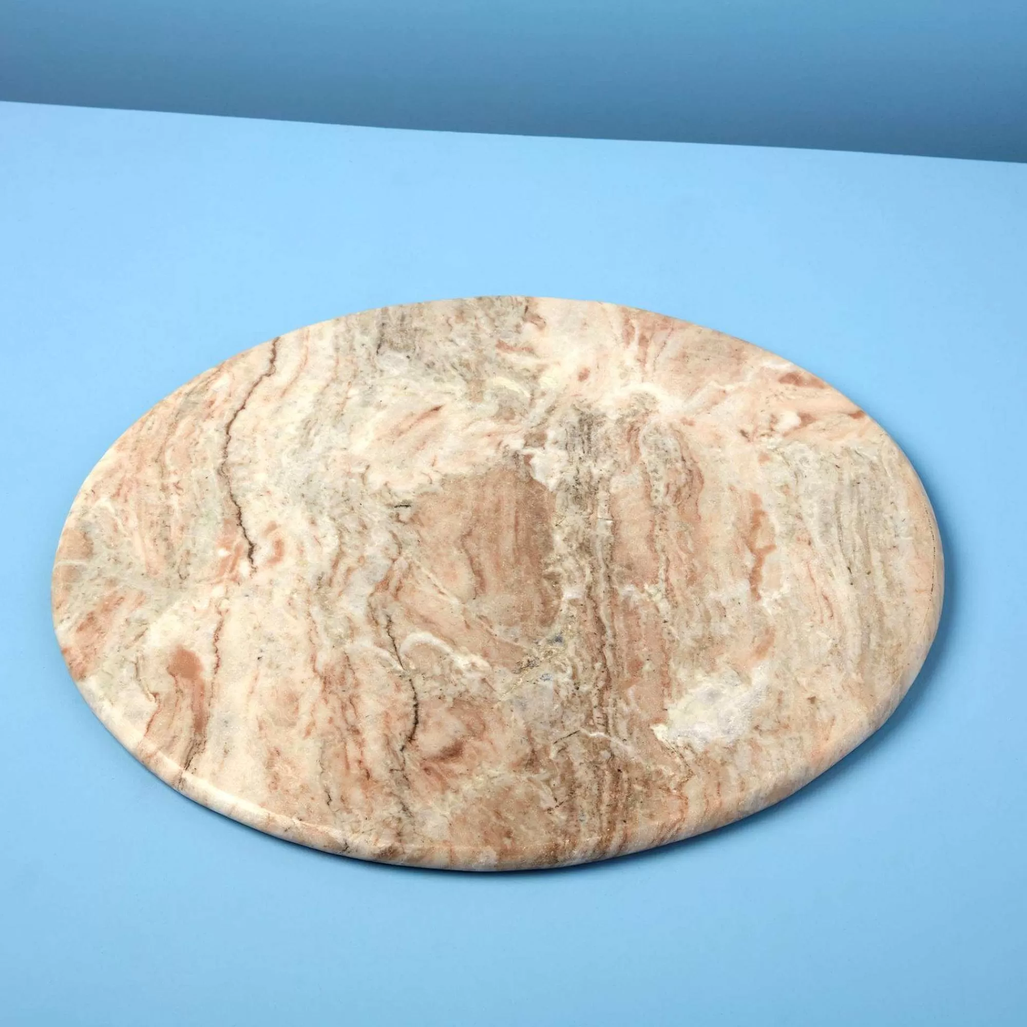 Be Home Marble Serving Boards<Waterfall Marble Oversized Round Board