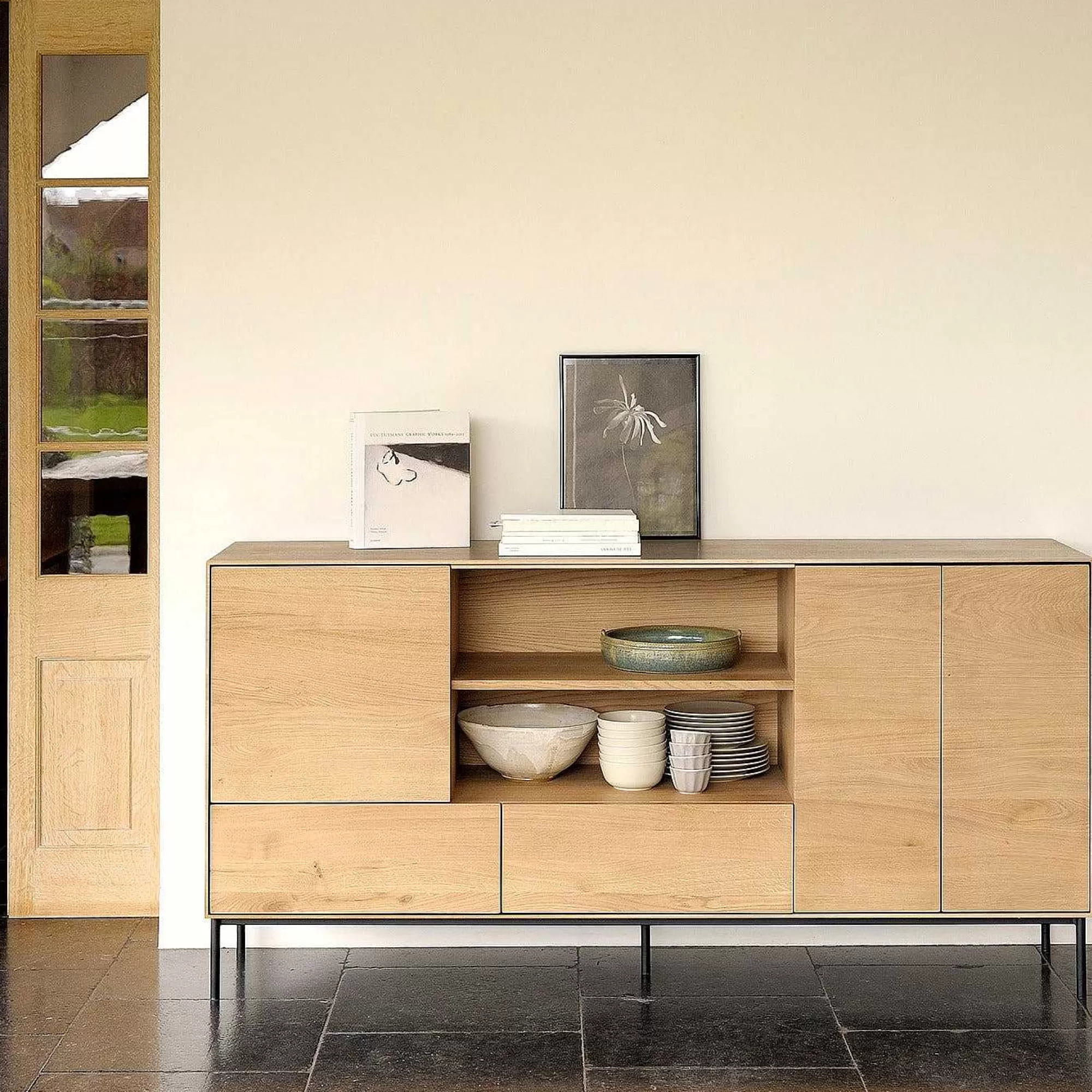 Be Home Sideboards<Whitebird Oak Sideboard, 3 Doors, 2 Drawers