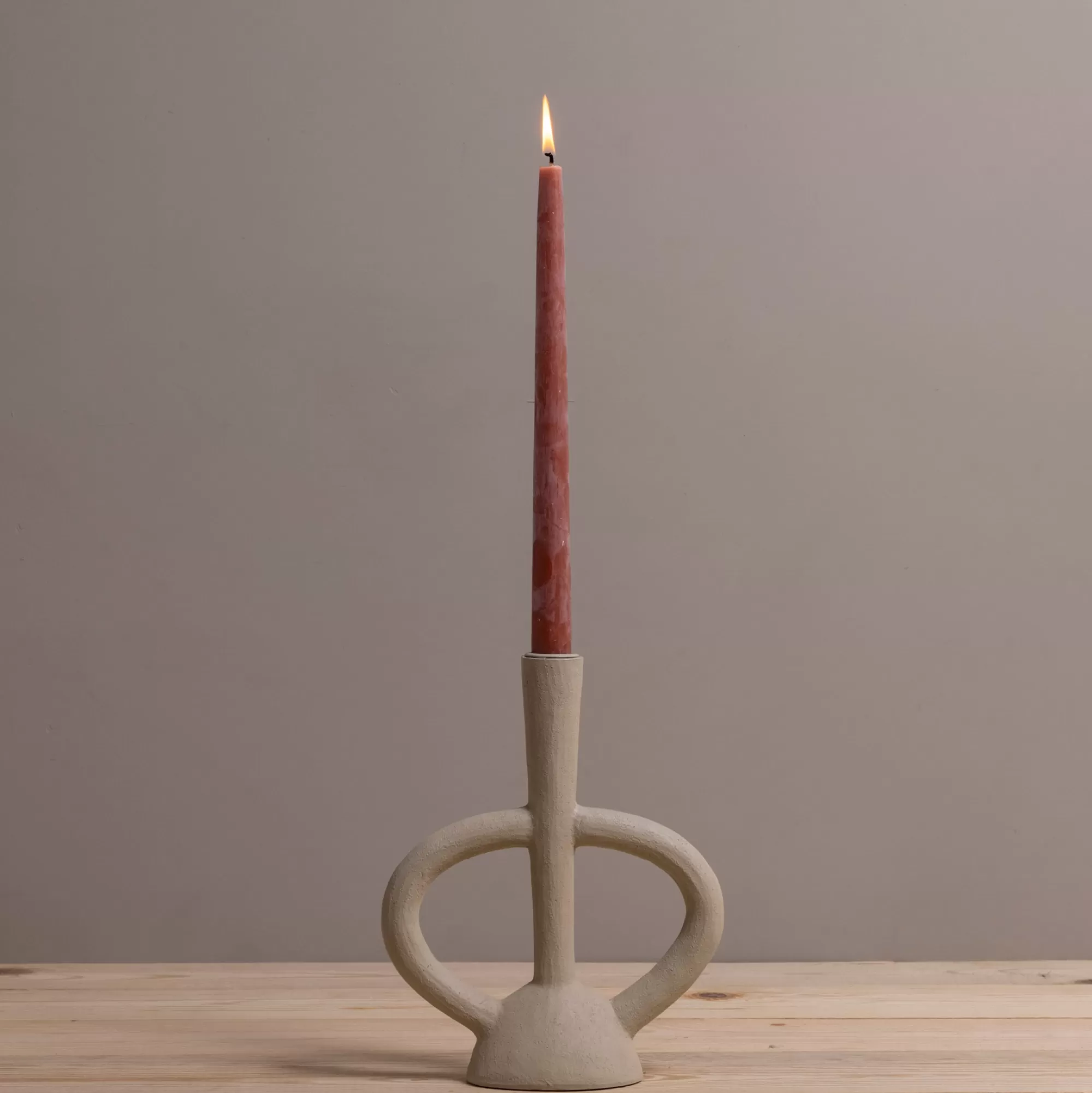 Discount Be Home Wide Scuptural Taper Holder