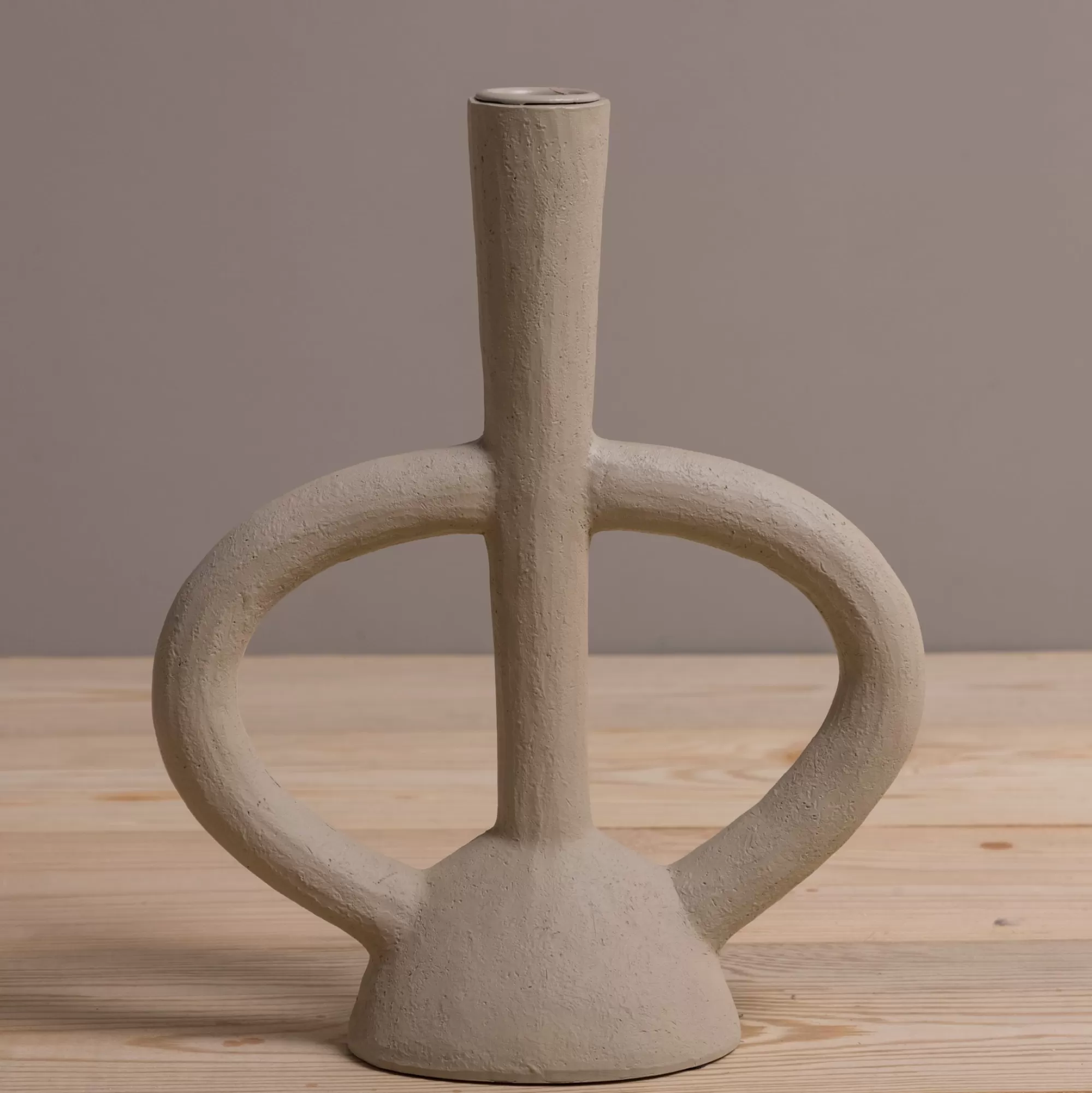 Discount Be Home Wide Scuptural Taper Holder