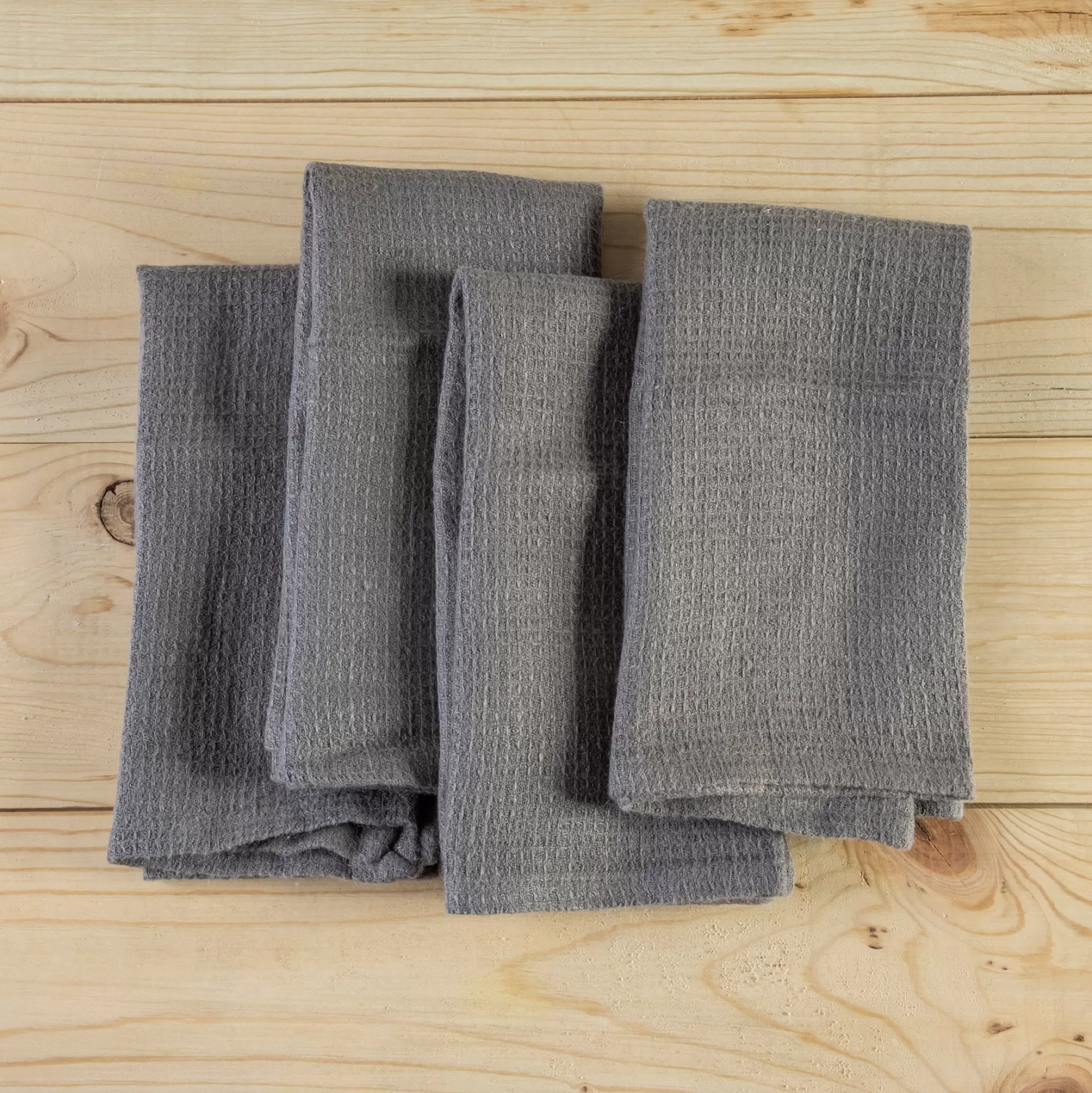 Clearance Be Home Willow Napkins, Set of 4, Charcoal