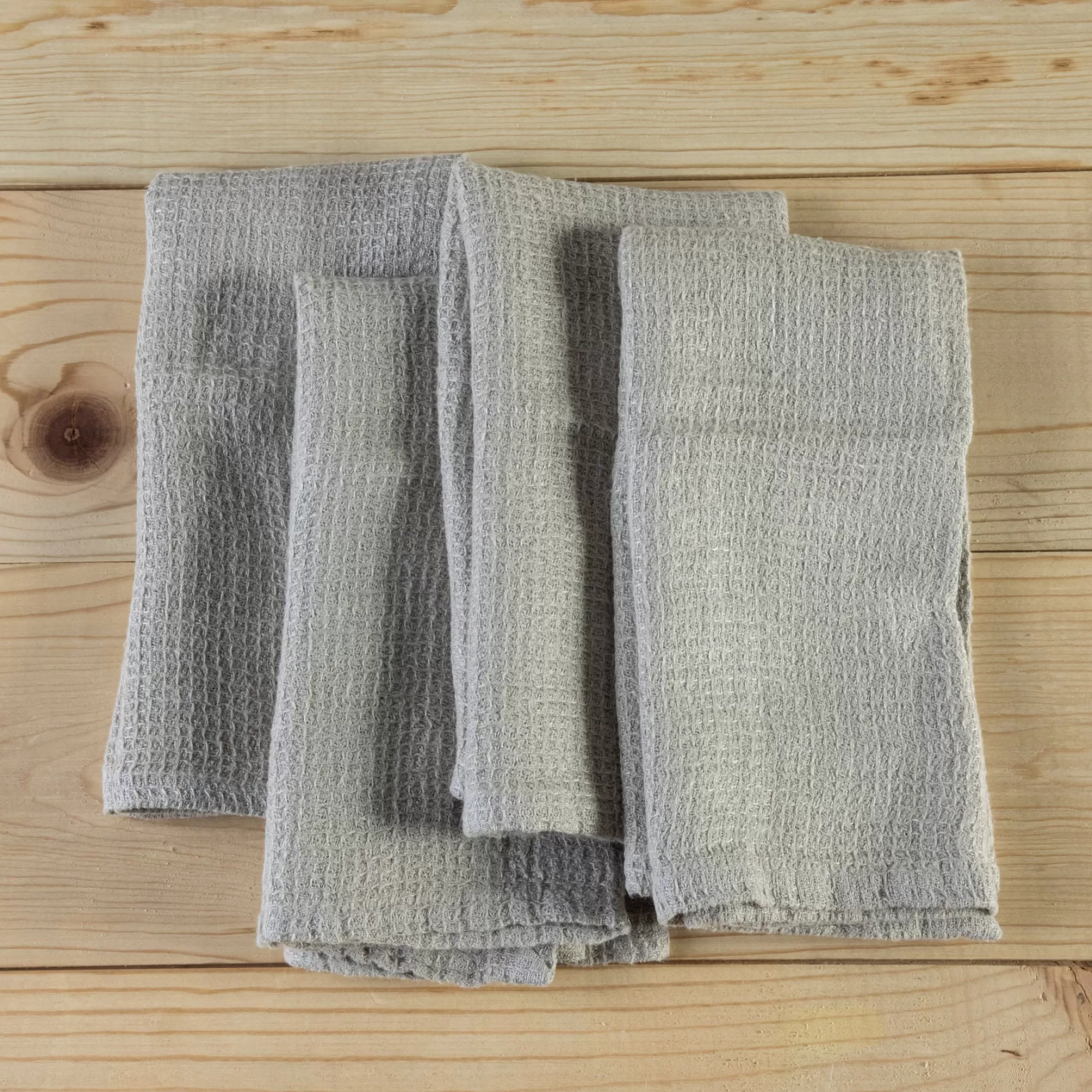 New Be Home Willow Napkins, Set of 4, Grey