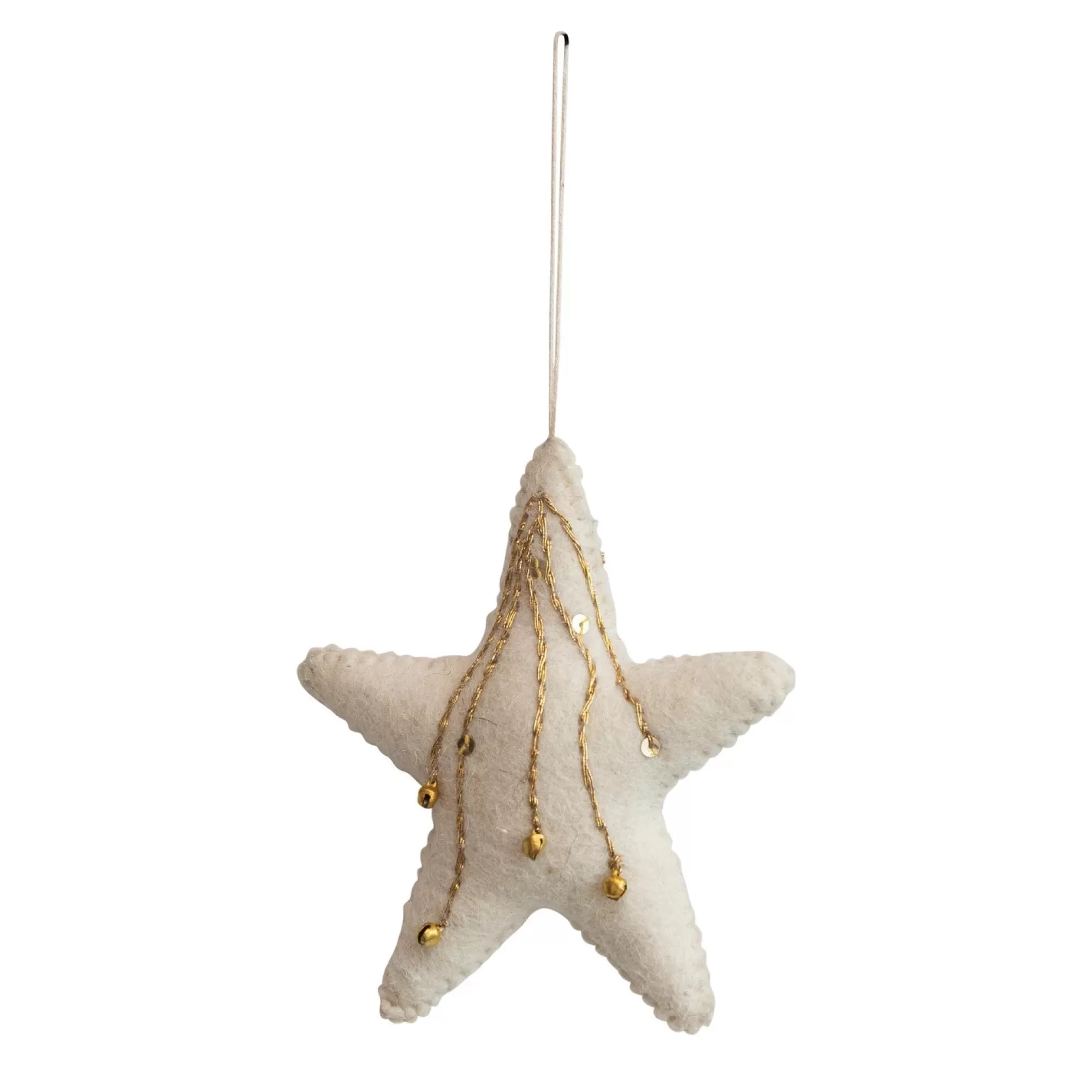Shop Be Home Wool Felt Star Ornament