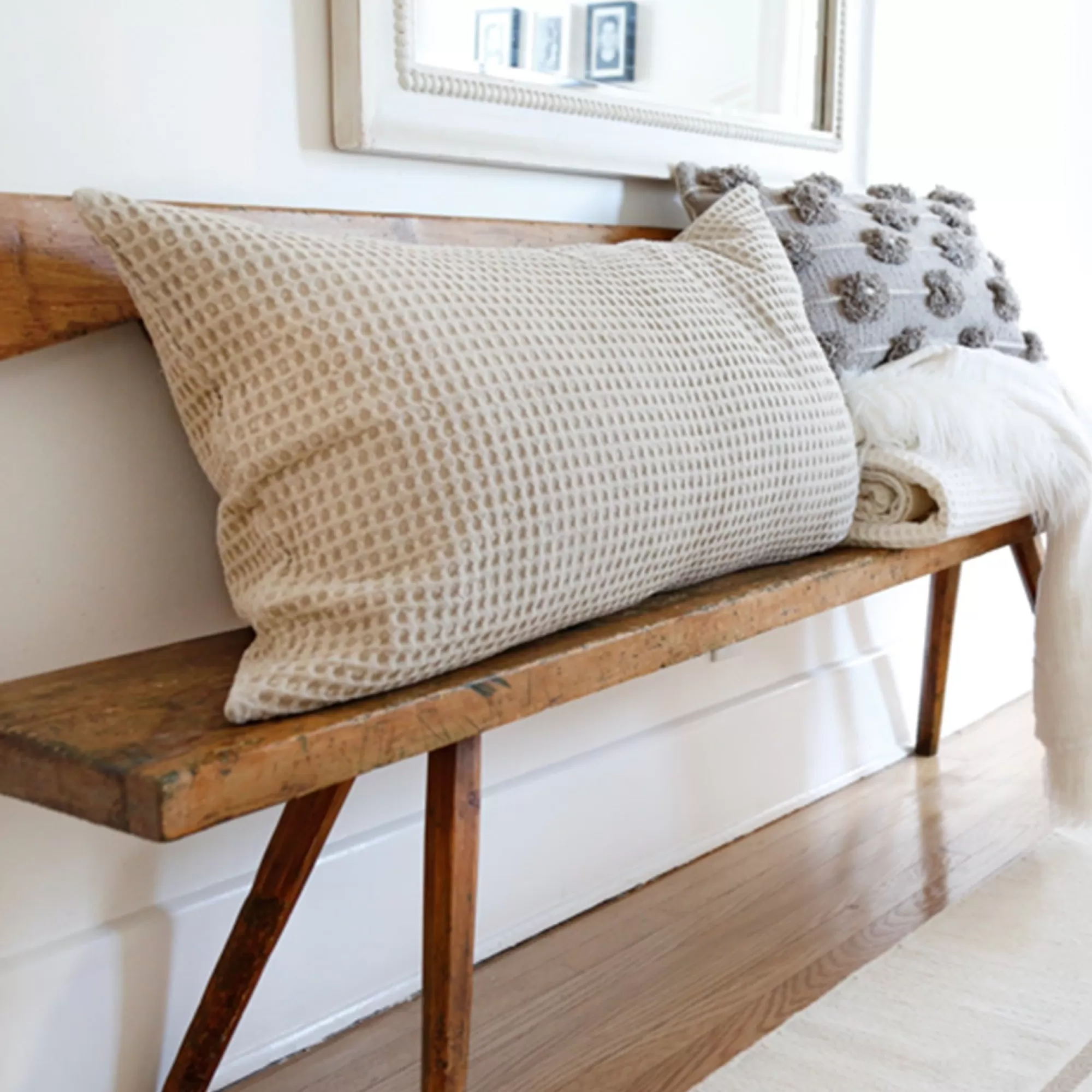 Cheap Be Home Zuma King Sham, Natural